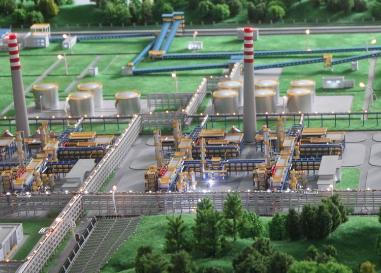 秦安县石化区模型