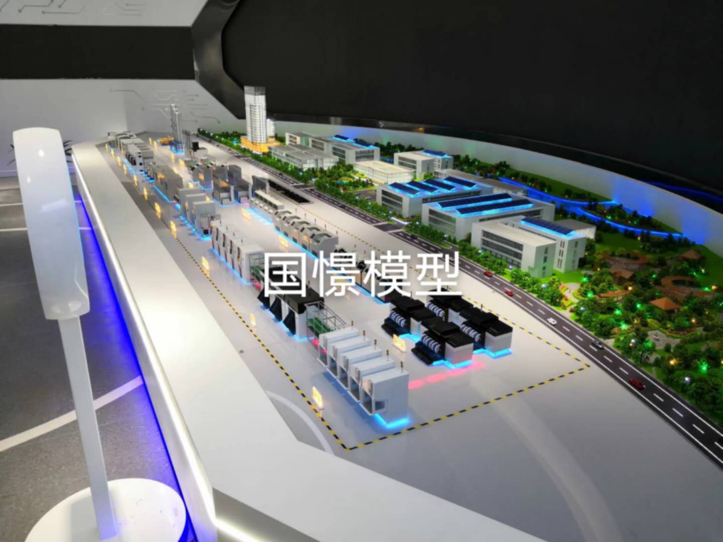 秦安县建筑模型