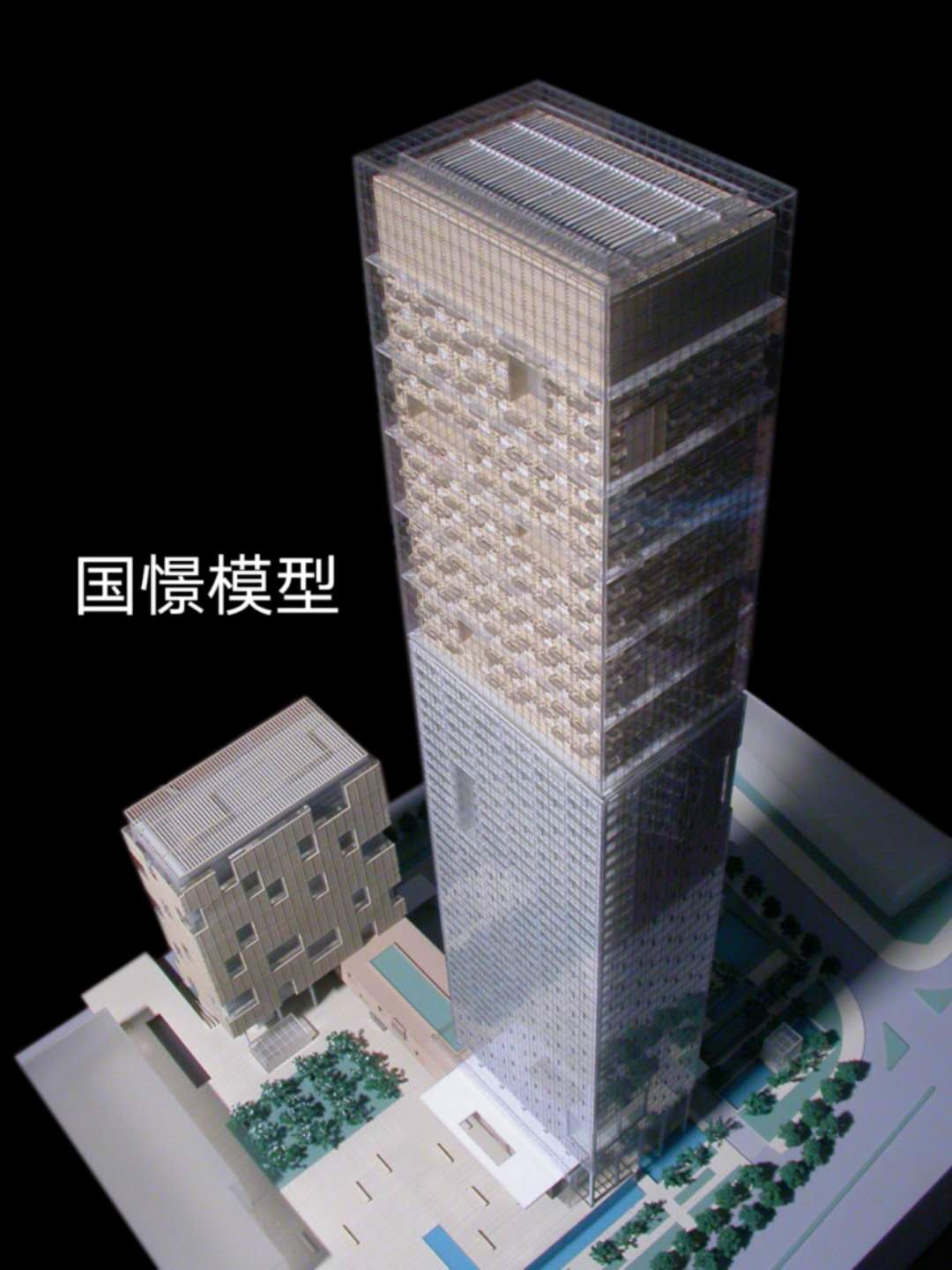 秦安县建筑模型