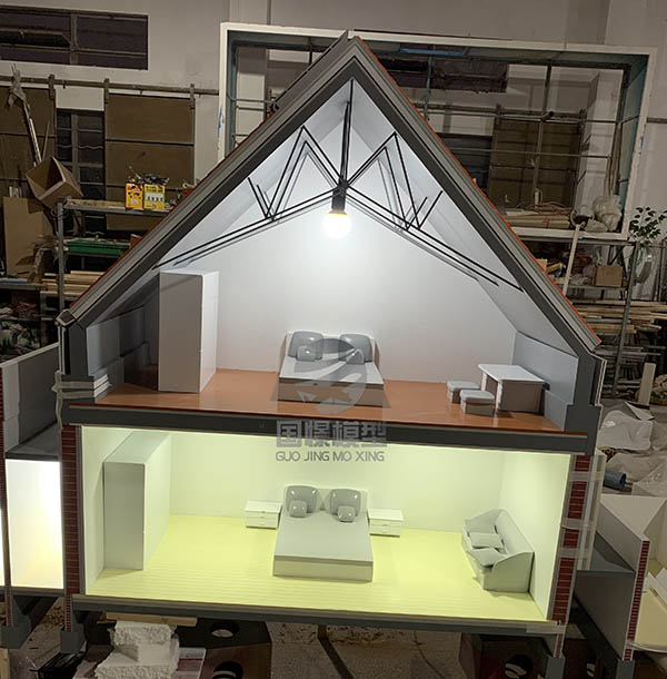 秦安县建筑模型