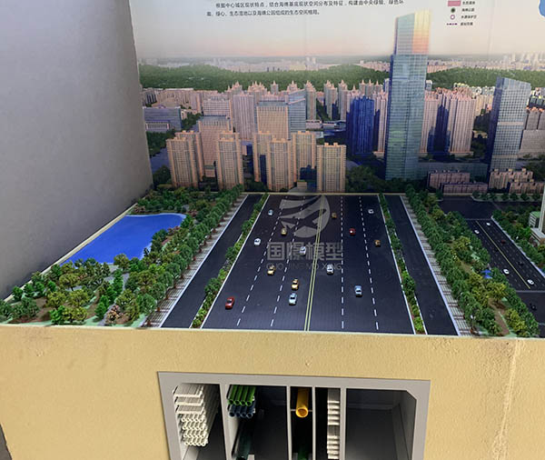 秦安县建筑模型