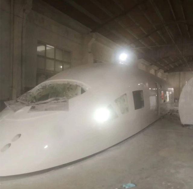 秦安县高铁模型