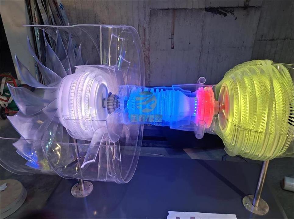 秦安县飞机发动机模型